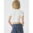 thumbnail image 4 of Basic Crop T-Shirt, 4 of 6