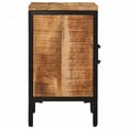 thumbnail image 4 of Mesita de noche rectangular VidaXL de madera maciza de mango, 4 of 9