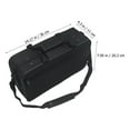 thumbnail image 2 of HEANUJJ Musical Instrument Bag for Transportation Canvas Black 1Set, 2 of 8