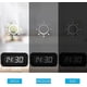thumbnail image 3 of (White) Digital Clock, Auto Night Mode, 3 LED Brightness Levels, Battery Powered, 12/24 Hour Alarm Clock for Kids, Seniors, Teen Students, Sleeping Adults, 3 of 5