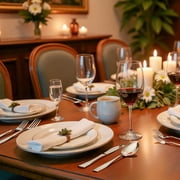 20 Pcs Silverware Set, Modern Flatware Set Service for 4, Mirror Polished, Dishwasher Safe
