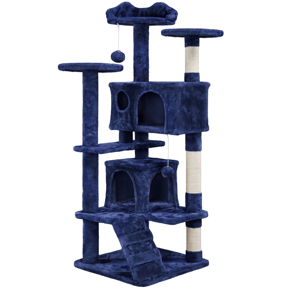 Yaheetech 79''Large Cat Tree Tower Condo Scratching Post Pet Play House
