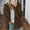 A01 Brown, variant on LSOLMD Fleece Jacket Women Fuzzy Zip Up Coats Oversized Winter Warm Sweatshirt Sherpa Teddy Coat Loose Casual Hoodies 2024