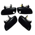 thumbnail image 3 of 4Pcs Outside Front Rear Left Right Black Door Handle For 01-05 Hyundai Elantra, 3 of 7