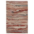 thumbnail image 1 of Jaipur Living RUG148539 7 ft. 10 in. x 11 ft. 1 in. Jolene Abstract Area Rug, Pink & Red, 1 of 1