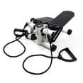 thumbnail image 1 of WINGOMART Adjustable Stair Stepper for Women and Man, Mini Stepper Fitness Cardio Exercise Trainer, Up and Down Step Machine, Twisting Action Portable Hydraulic Cylinder with Resistance Band, 1 of 5