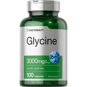 Glycine 3000mg | 100 Capsules | by Horbaach
