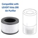 thumbnail image 5 of 3 unidades de filtro purificador de aire para purificador de aire Levoit Vista 200 Afortunado Sencillez, 5 of 5