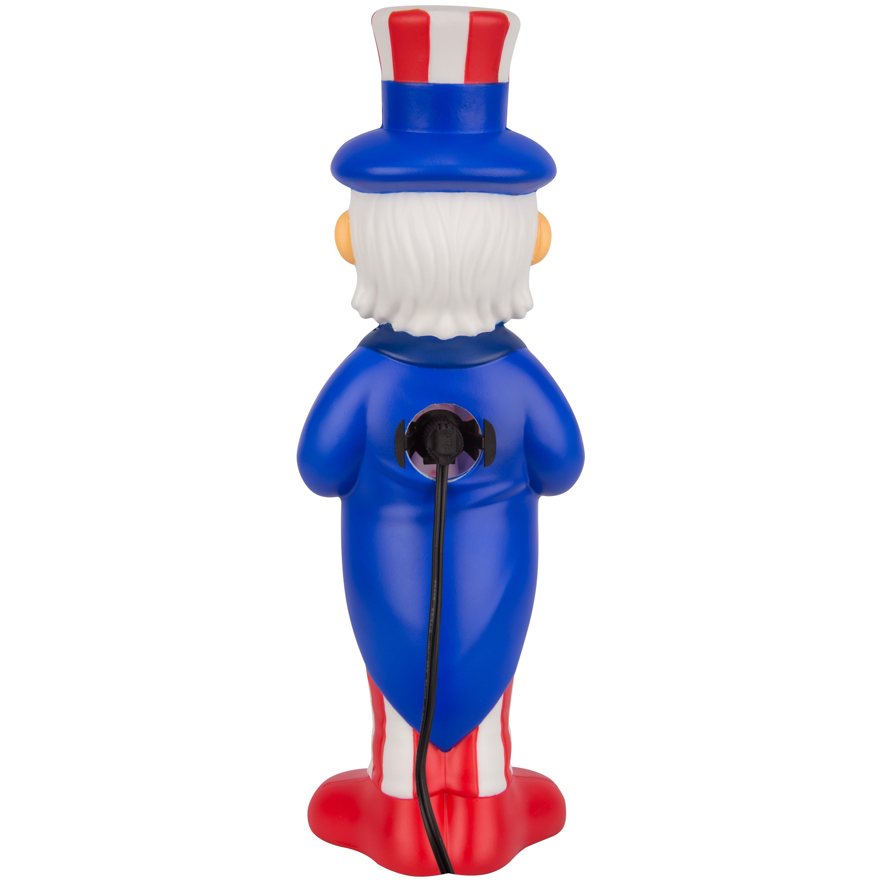 Uncle Sam Lighted Blow Mold Décor, 14", Patriotic by Way To Celebrate