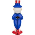 thumbnail image 3 of Uncle Sam Lighted Blow Mold Décor, 14", Patriotic by Way To Celebrate, 3 of 6
