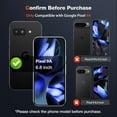 thumbnail image 2 of REJODA-[2+2 Pack] 2 Pack Compatible for Google Pixel 9a Tempered Glass Screen Protector + 2 Pack Camera Lens Screen Protector, Easy Installation 9H Hardness glass film Anti-Scratch 6.1-inch, 2 of 4
