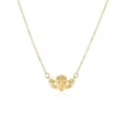 thumbnail image 1 of Pendentif en Or Jaune 14k avec Symbole Claddagh 17 Pouces, 1 of 2