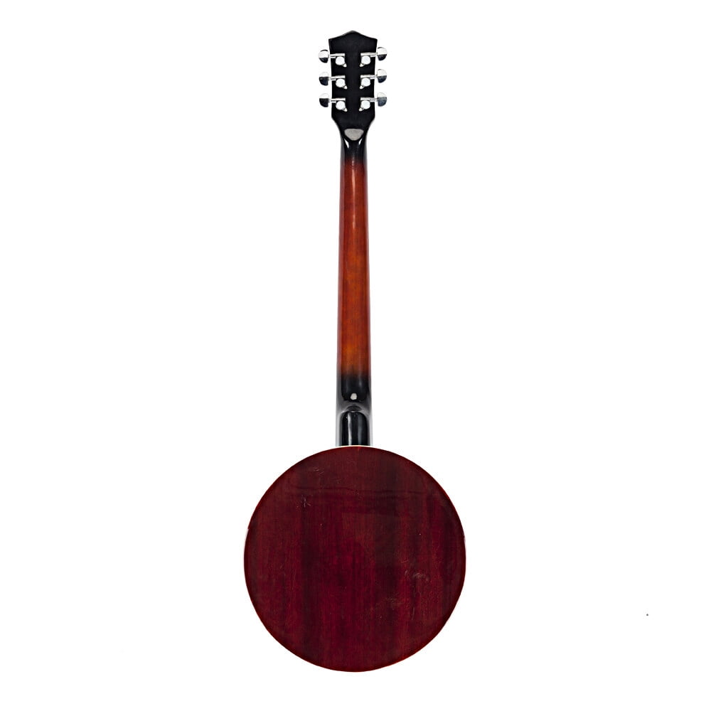 Top Grade Exquisite Professional Sapelli Notopleura Wood Alloy 6 String Banjo
