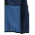 thumbnail image 3 of The Children's Place Toddler Boys Long Sleeve Microfleece Half Zip Pullover, Sizes 12M-5T, 3 of 3