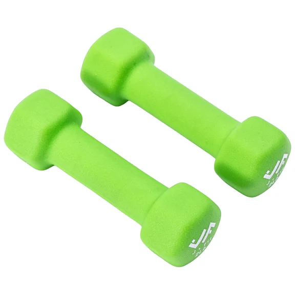 JFIT Neoprene Dumbbell (Set of 2), 2 LBS