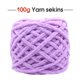 thumbnail image 2 of Toystoory Hilo de tejer de 100g, bufandas de hilo para tejer a mano, gorro, gorro, hilos de ganchillo tejidos a mano, accesorio de costura para Artesanía No.08 Toystoory HA009091-08, 2 of 6