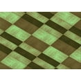 thumbnail image 1 of Ahgly Company Machine Washable Indoor Rectangle Transitional Green Area Rugs, 2' x 4', 1 of 7