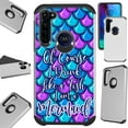 thumbnail image 1 of Compatible with Motorola Moto G Stylus (2020) | Moto G Power (2020) | Moto G Pro Fusion Hybrid Phone Case Cover (I Drink Im Mermaid), 1 of 1