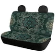 thumbnail image 2 of Pzuqiu Datura Floral Front and Rear Seat Cover Set 3 Pieces, Car Seat Covers Polyester Lightweight Full Set for Sedans Trucks Cars, 2 of 10