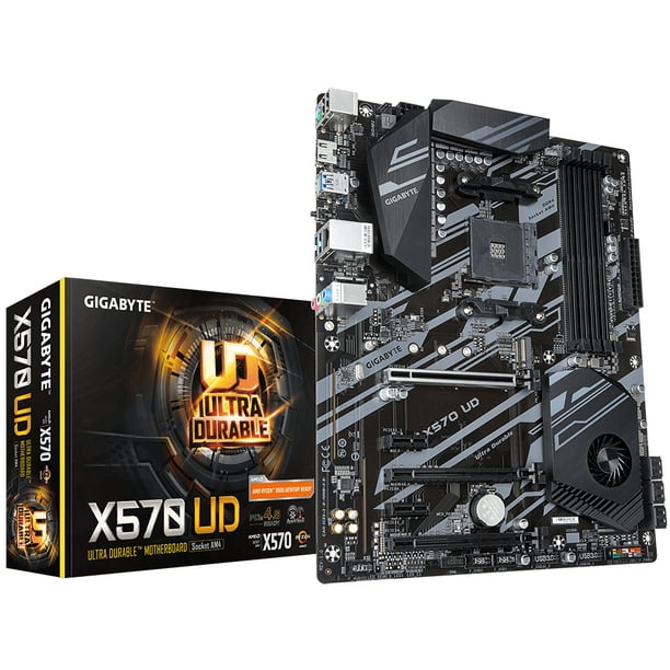 Gigabyte UD AMD X570 AM4 ATX DDR4-SDRAM Motherboard - Walmart.com