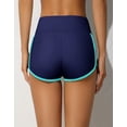 thumbnail image 5 of Attraco Womens Boyleg Swim Shorts High Waisted Tummy Control Sporty Swim Bottoms, 5 of 8