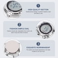 thumbnail image 3 of MasteelfCA 1pc Multi-purpose Carabiner Watch Practical Pocket Watch for Outdoor Climbing, 3 of 8