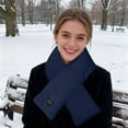 thumbnail image 2 of TIELUTT Smart Heated Scarf Rechargeable Soft Neck Heater with 3000mah Battery Woman Heating Pad for Carpal Tunnel Workout Table Sit up Pad for Exercise Exercise for Legs While Sitting Pt Bands, 2 of 4