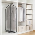 thumbnail image 5 of Set Of 5 Hanging Garment Storage Bags,Garment Bags For Hanging Clothes,Suit Bag,For Closets Organization And Travel Use Waterproof And Moistures-Proof,140X60Cm, 5 of 6