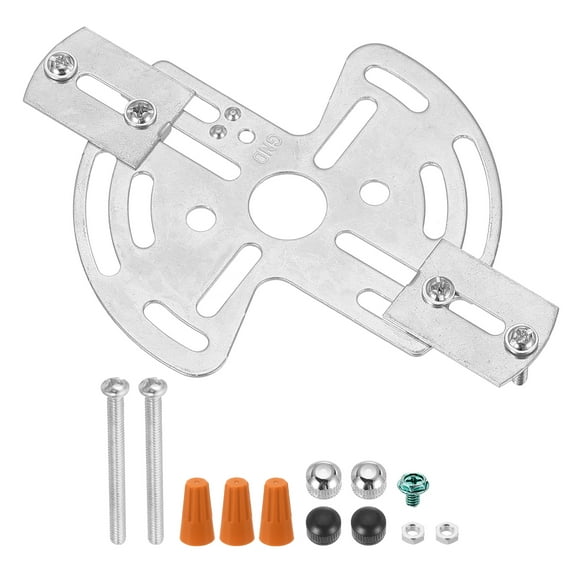Uxcell Light Crossbar Plate, 1 Set Multifunctional Mounting Bracket Ceiling Wall Light Fixture