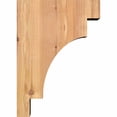 thumbnail image 3 of 3 1/2"W x 10"D x 14"H Mediterranean Smooth Corbel, Western Red Cedar, 3 of 9