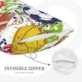 thumbnail image 5 of Daiia Balls Bedding Waterproof Pillow Protector Zippered Queen – Bed Bug Proof Pillow Encasement-14"x20", 5 of 9