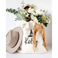 thumbnail image 5 of Personalized Name Witch Cotton Canvas Tote Bag, 5 of 5