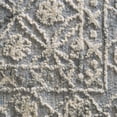 thumbnail image 4 of Better Homes & Gardens Blue/Silver Floral Trellis Indoor Area Rug, 8' x 10', 4 of 5