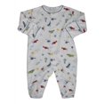 thumbnail image 1 of Baby Aviators Print Footie-18-24 Mois Blanc, 1 of 2