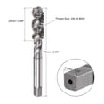 thumbnail image 2 of Unique Bargains 3/8-16 BSW High Speed Steel Machine 3 Spiral Flutes Thread Tap Uncoated, 2 of 5