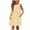 Beige, variant on Loopsun Girls Summer Dresses, Kids Little Girls Dress Daily Holiday Vacation Solid Sleeveless Casual Dresses Beige 5-6 Years