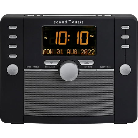 Sound Oasis Deluxe Bluetooth Sleep Tinnitus Sound Machine, World’s Best White Noise Machine for Better Sleep, Tinnitus Management, Clock Radio 288 Sounds