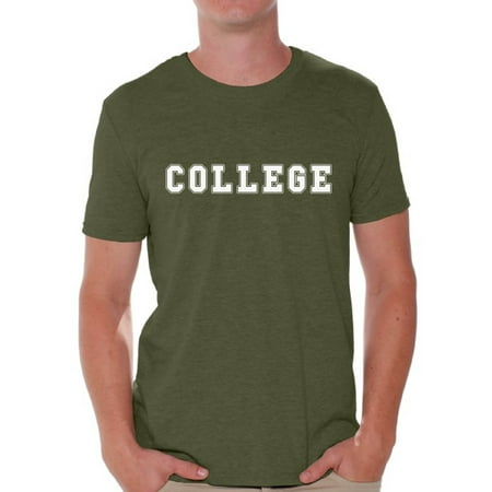 Awkward Styles College Tshirt Men's College Shirt Freshmen Shirt Frat Boy Tshirt College Training Shirts Workout Clothes for Men Funny Gifts for College