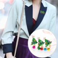 thumbnail image 3 of Cute Pins Brooch Jewelry Christmas Women Accessories Mini Badge Gift Charm Broom, 3 of 8