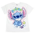 thumbnail image 3 of Disney Lilo & Stitch T-Shirt and Bike Shorts Outfit Set Airbrush Toddler to Big Kid, 3 of 5