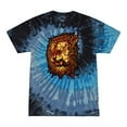 thumbnail image 1 of Wild Bobby, Fire Lion Face, Animal Lover, Tie-Dye Tees, Evening Sky, Small, 1 of 3