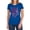 Royal, variant on DC Supergirl Women's T Shirt, Athletic Heather, Large