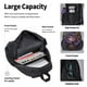 thumbnail image 4 of Disketp Ornate Purple Floral Vase Mochila Estampada de Gran Capacidad con Lonchera y Estuche, Set de 3 Piezas para Estudiantes, 4 of 7