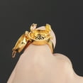 thumbnail image 4 of anillos con letras 'BFF', anillos abiertos ajustables para mejores amigos, juego de anillos de amistad, regalos, joyería para mujeres y niñas, 4 of 7