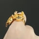 thumbnail image 4 of Anillo de la amistad, 2 piezas Anillos con la letra 'BFF' Anillo con la letra BF Anillos de la amistad para mejores amigos Ultra sensibles, 4 of 7