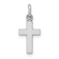 thumbnail image 1 of Charme Croix en Or Blanc 14K, 1 of 2