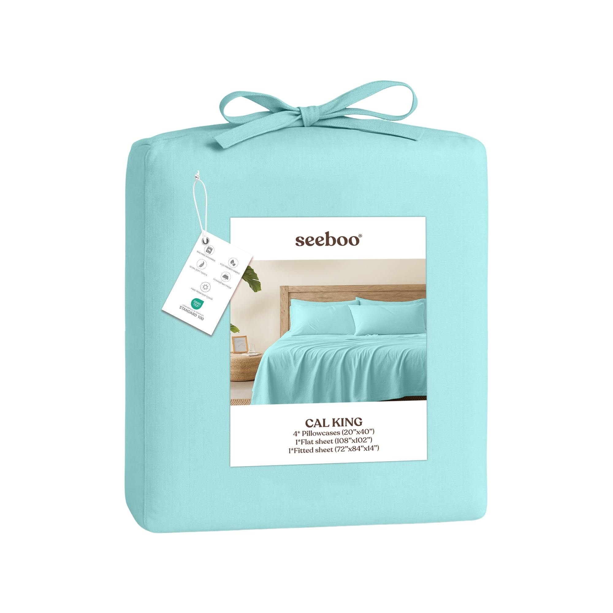6-Piece Microfiber Bed Sheets ? Ultra-Soft, Wrinkle-Free, Deep Pocket Fit