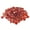Red, variant on Flat Glass Marble Gems, 15-Ounce, Amber