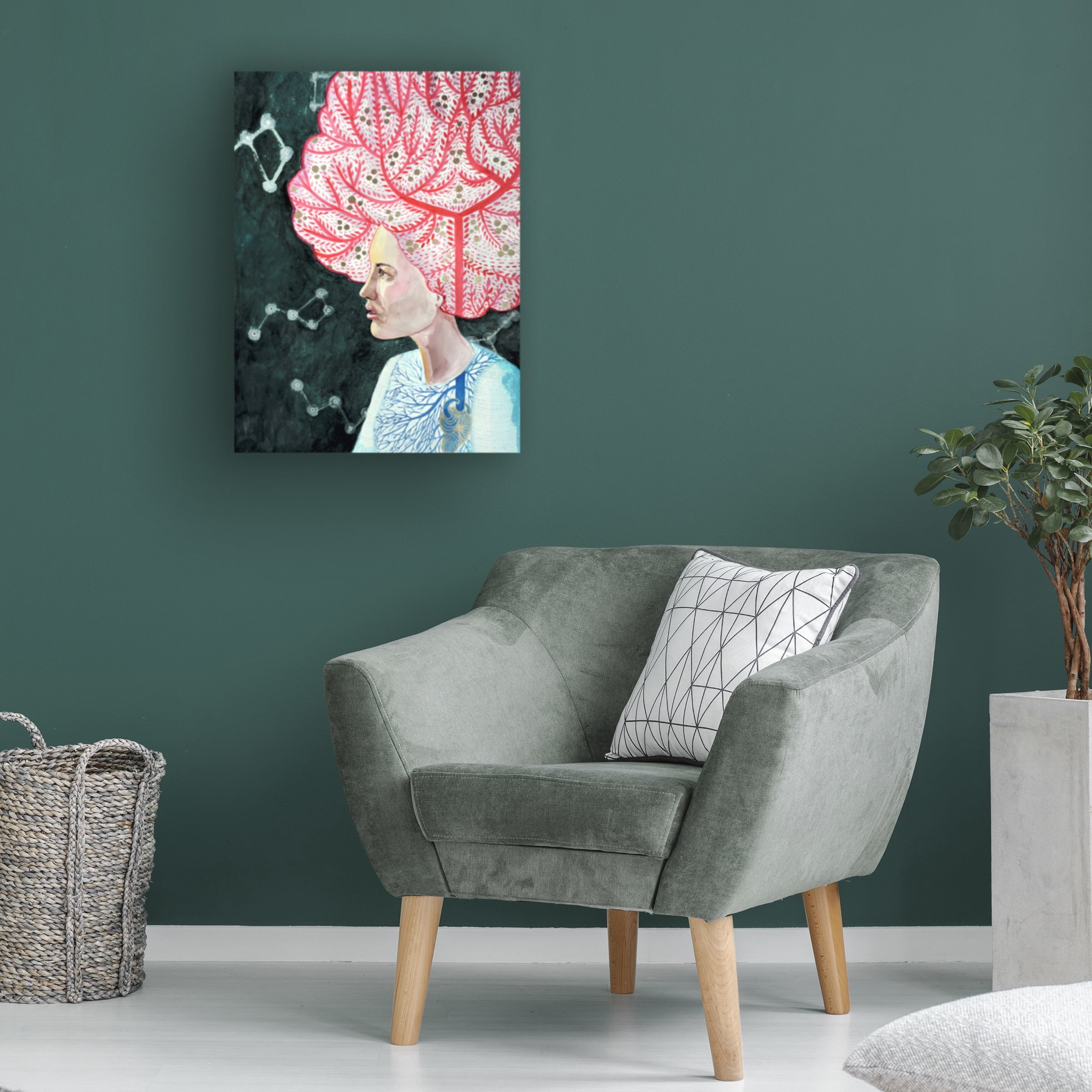 Sylvie Demers 'Le Commencement' Canvas Art