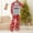 Red-Dad, variant on Odeerbi Christmas Pajamas for Family Holiday Long Sleeve Family Christmas Pajamas Matching Sets Dad Casual Printed Top Pants Outfits Loungewear Two-Piece Sleepwear Xmas PJs Set Red